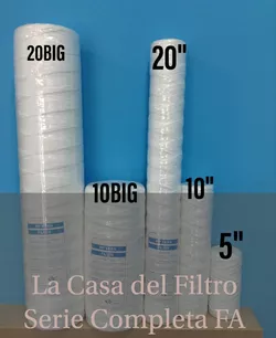 Cartucce filtro XL doppie