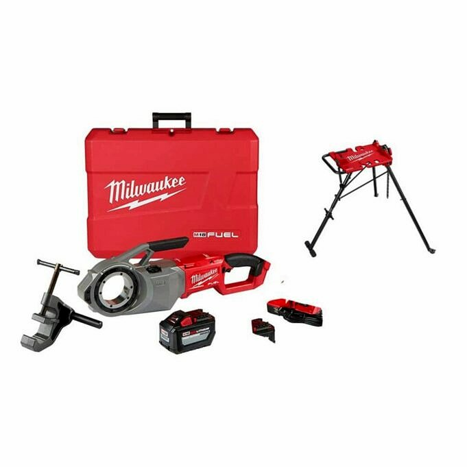 Milwaukee M18 FUEL Pipe Threader W/ ONE-KEY 2874-22HD - Industrys First Cordless Pipe Threader